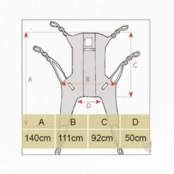 Alternative view of Αιώρα Γερανού Ανύψωσης Ασθενών έως 250kg