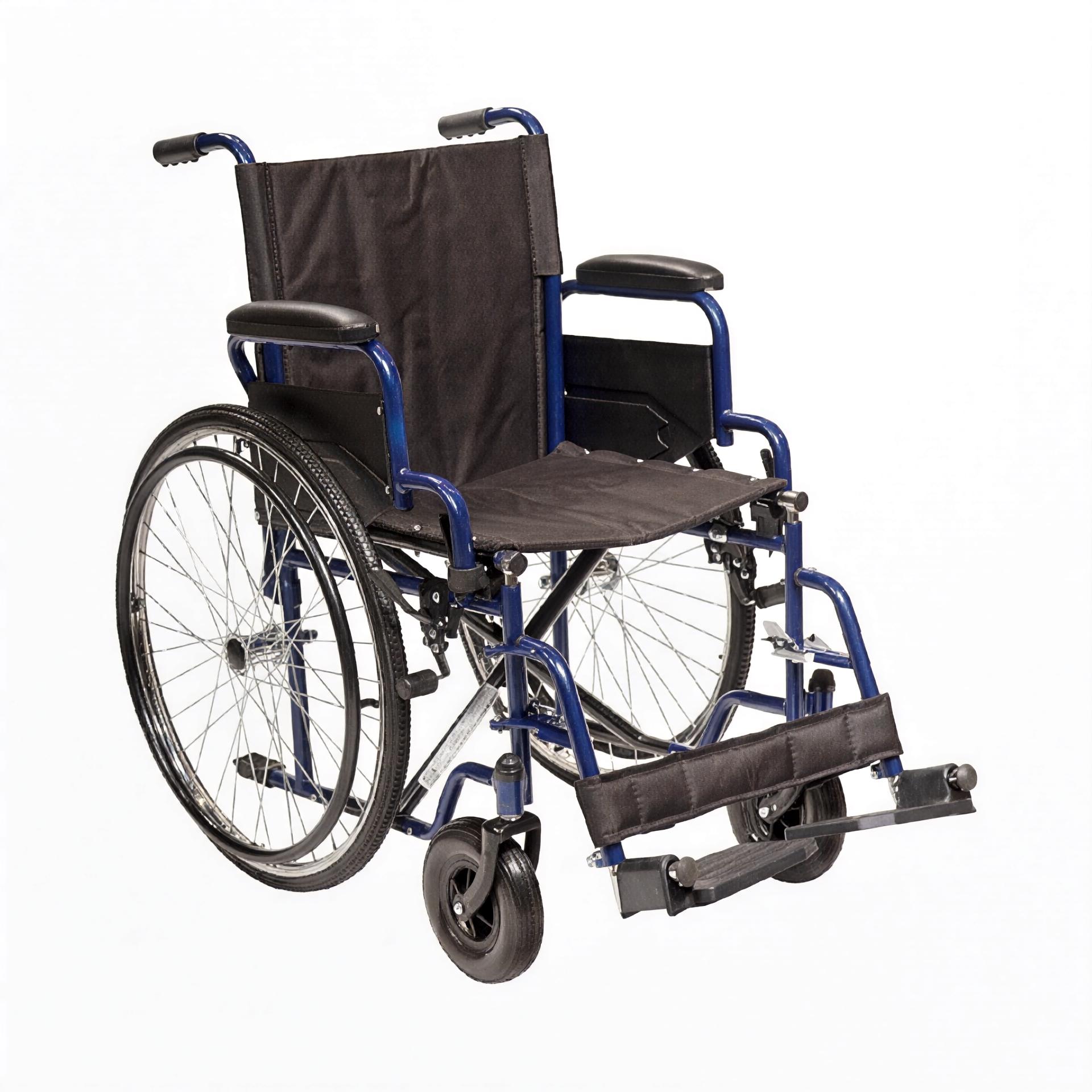 Gemini Blue Αναπηρικό Αμαξίδιο 48 cm 24 – Ελαφρύ & Πτυσσόμενο 1 Gemini Blue Αναπηρικό Αμαξίδιο 48 cm 24 – Ελαφρύ & Πτυσσόμενο