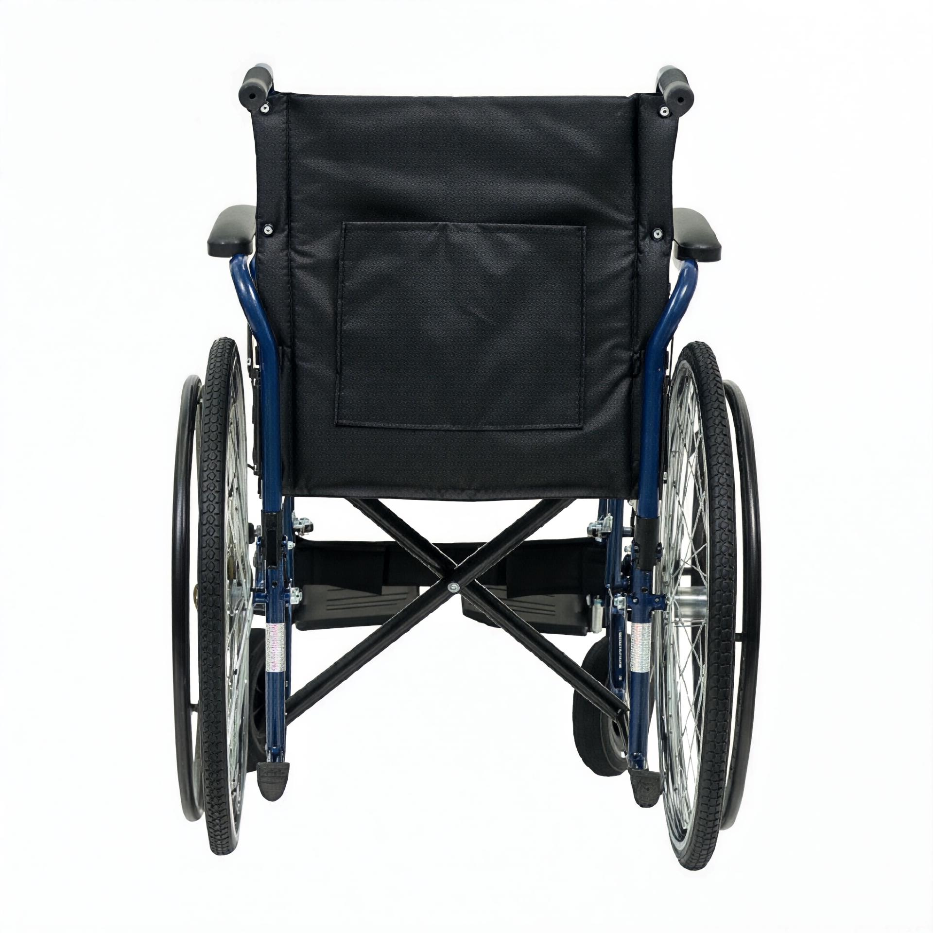 Gemini Blue Αναπηρικό Αμαξίδιο 48 cm 24 – Ελαφρύ & Πτυσσόμενο 2 Gemini Blue Αναπηρικό Αμαξίδιο 48 cm 24 – Ελαφρύ & Πτυσσόμενο - Image 2