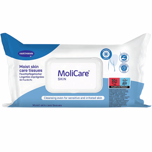 Hartmann MoliCare Skin Clean Υγρά Μαντηλάκια Καθαρισμού Χωρίς Οινόπνευμα 50 τεμάχια